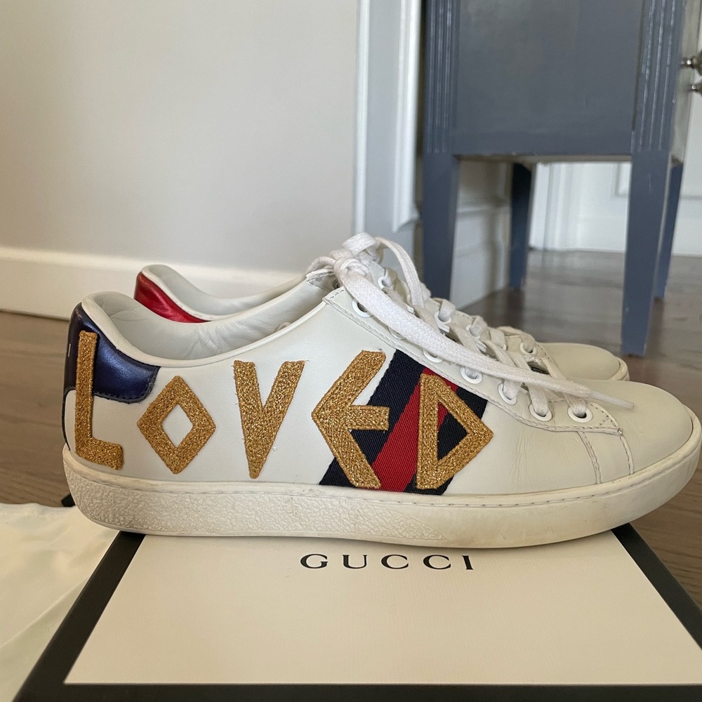 Gucci “Loved” sneakers size 36 fits women’s 7.5